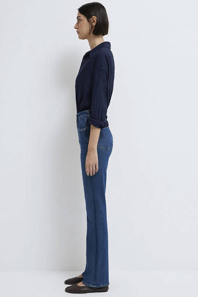 Kadın Bliss Mavi Premium Jean Pantolon 101437-85292 Mavi 