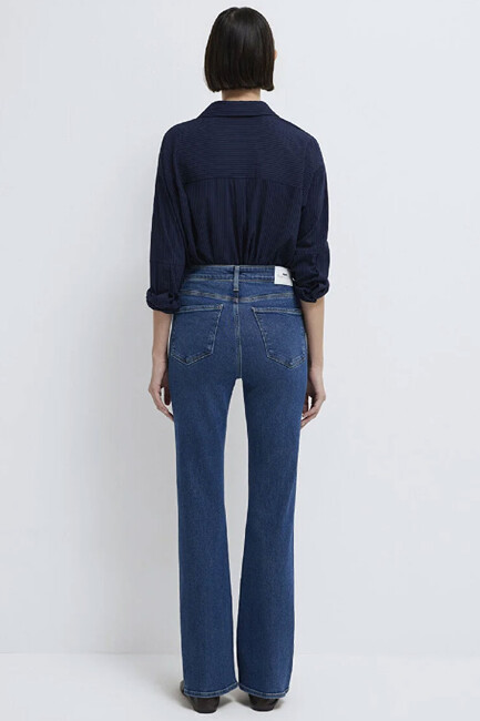 Kadın Bliss Mavi Premium Jean Pantolon 101437-85292 Mavi - Thumbnail