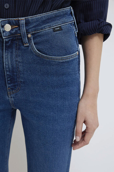 Kadın Bliss Mavi Premium Jean Pantolon 101437-85292 Mavi - Thumbnail