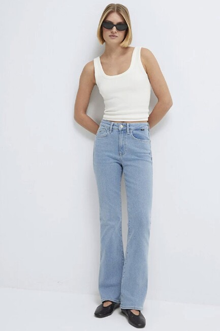 Kadın Blıss Premium Blue Jean Pantolon 101437-A3034 Mavi (1)