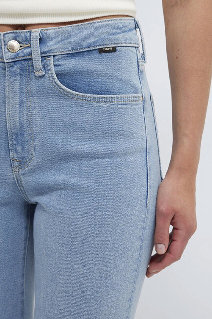 Kadın Blıss Premium Blue Jean Pantolon 101437-A3034 Mavi - Thumbnail