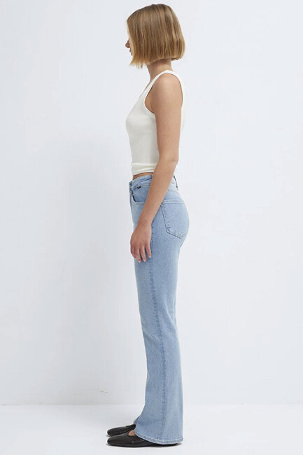 Kadın Blıss Premium Blue Jean Pantolon 101437-A3034 Mavi - Thumbnail