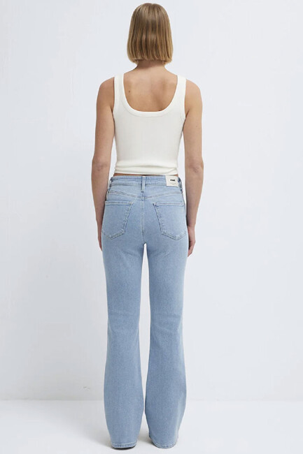 Kadın Blıss Premium Blue Jean Pantolon 101437-A3034 Mavi - Thumbnail