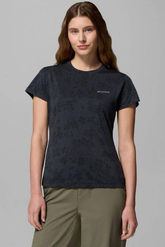 Kadın Bluebırd Canyon Iı Teknik Kısa Kollu Tişört AK0679_010 Siyah 