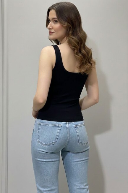 Kadın Bluz 1903027 Siyah - Thumbnail