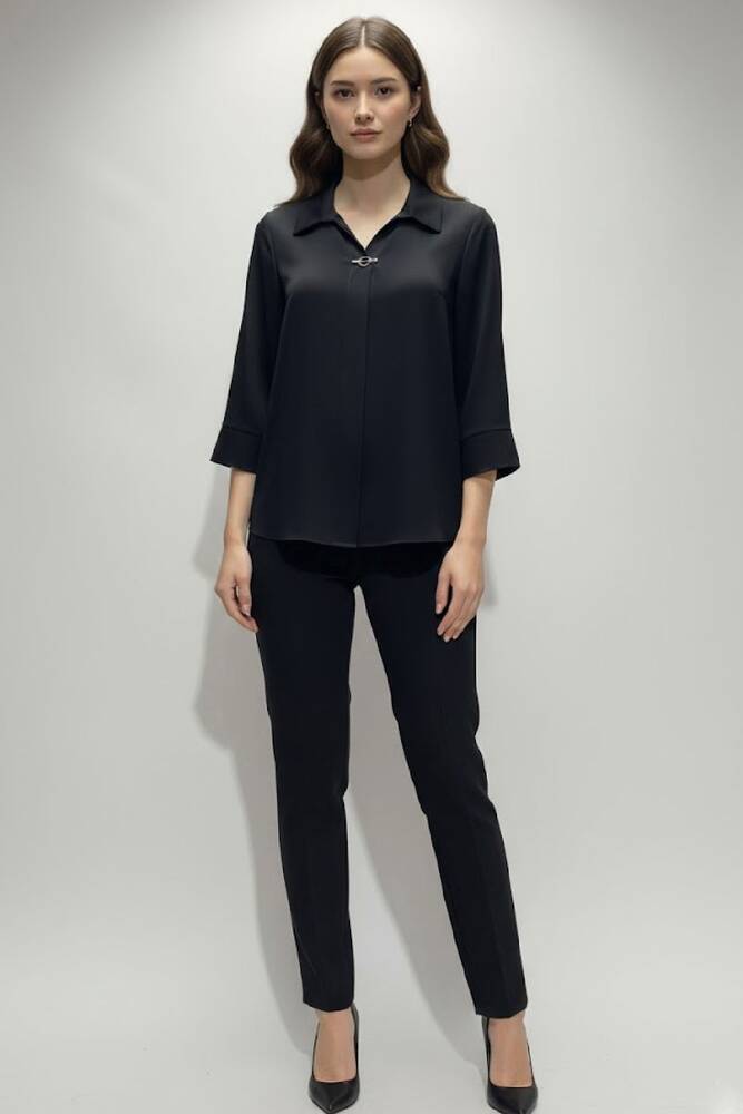 Kadın Bluz 19081285 Siyah 