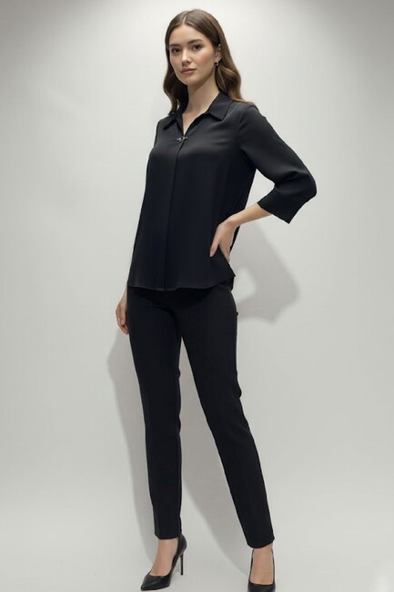 Kadın Bluz 19081285 Siyah (3)