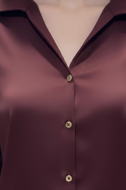 Kadın Bluz 19081834 Bordo (2)