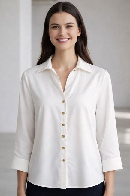 Kadın Bluz 19081834 Ekru (1)