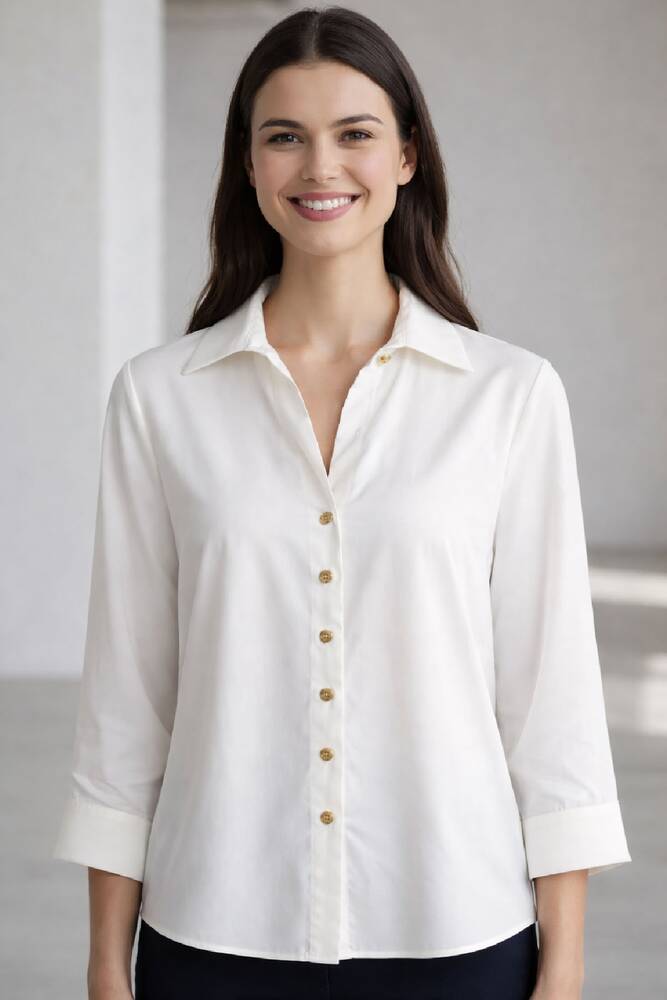 Kadın Bluz 19081834 Ekru 