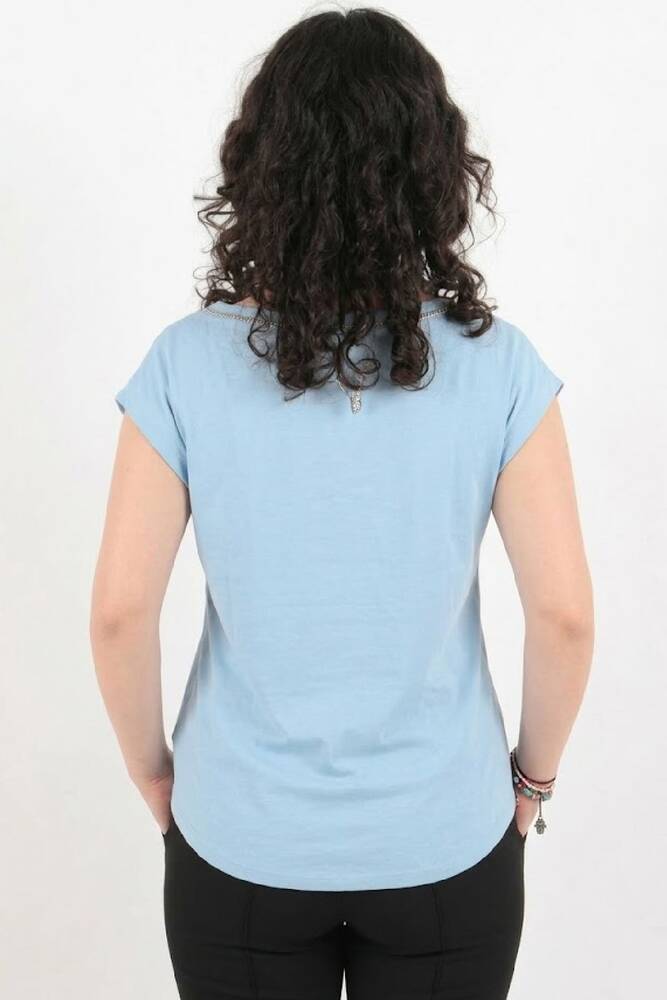 Kadın Bluz 19081948 Mavi 