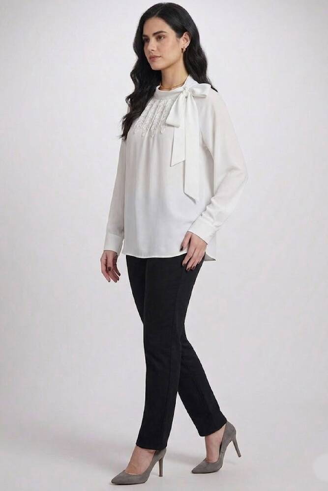Kadın Bluz 19082084 Ekru 