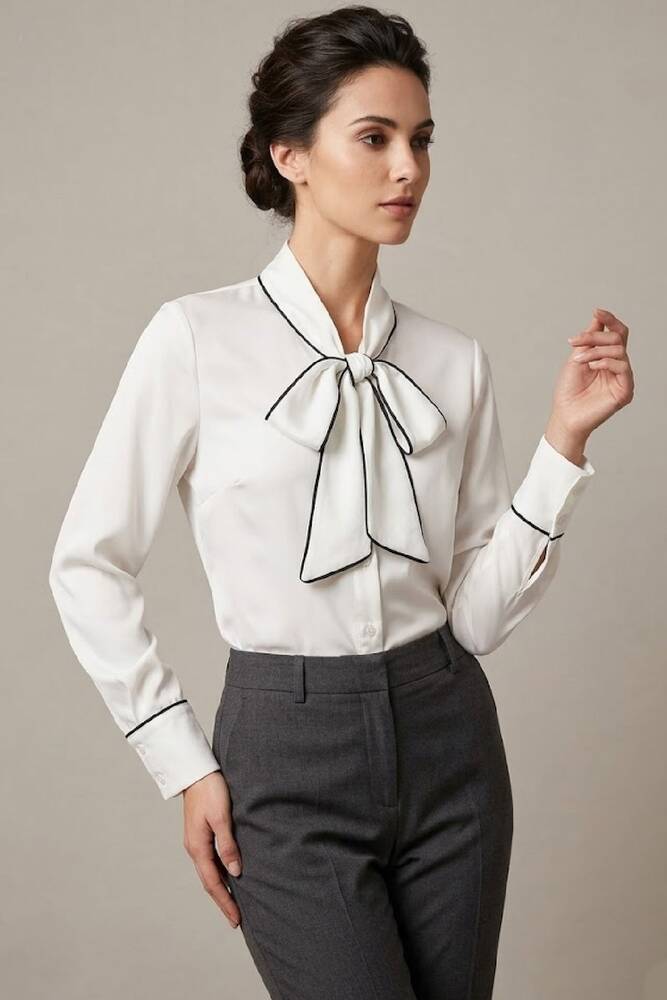 Kadın Bluz 19082146 Ekru 