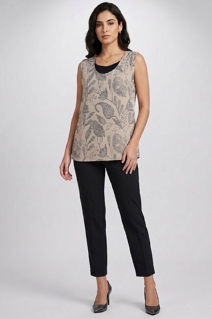 Kadın Bluz 19082191 Ekru (1)