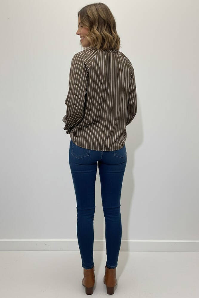 Kadın Bluz 19082272 Kahve 