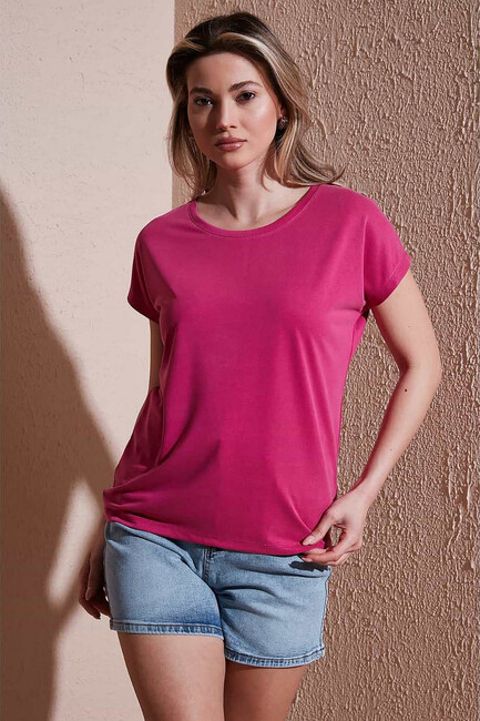 Kadın Bluz 26Y0374K1 Fuşya (2)