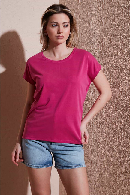 Kadın Bluz 26Y0374K1 Fuşya (3)