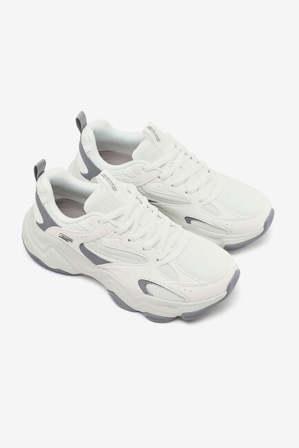 Kadın Bobs Dıego Ayakkabı 117685 WHT Beyaz - Thumbnail