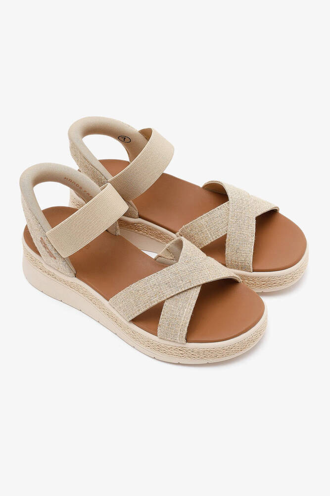 Kadın Bobs Sun Ray Sandalet 114417 NAT Bej 