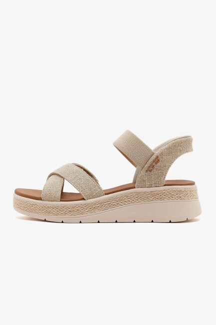 Kadın Bobs Sun Ray Sandalet 114417 NAT Bej 