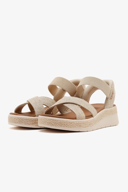 Kadın Bobs Sun Ray Sandalet 114417 NAT Bej  (2)