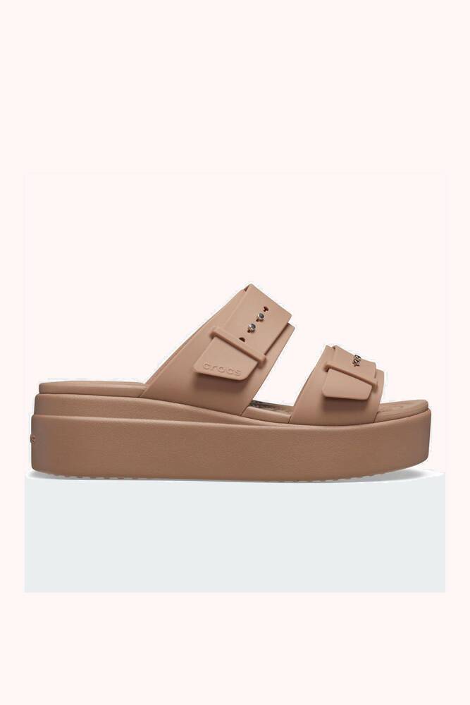 Kadın Brooklyn Buckle Lowwdg Terlik 207431_2Q9 Kahve 