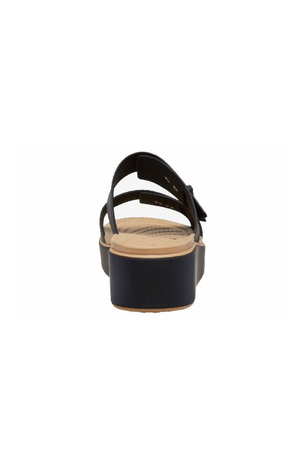Kadın Brooklyn Buckle Matte Wrap Lw Terlik 212408_0RI Siyah - Thumbnail