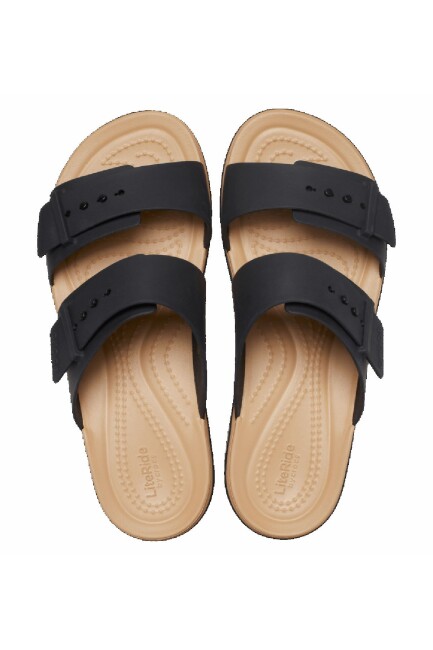 Kadın Brooklyn Buckle Matte Wrap Lw Terlik 212408_0RI Siyah  (2)