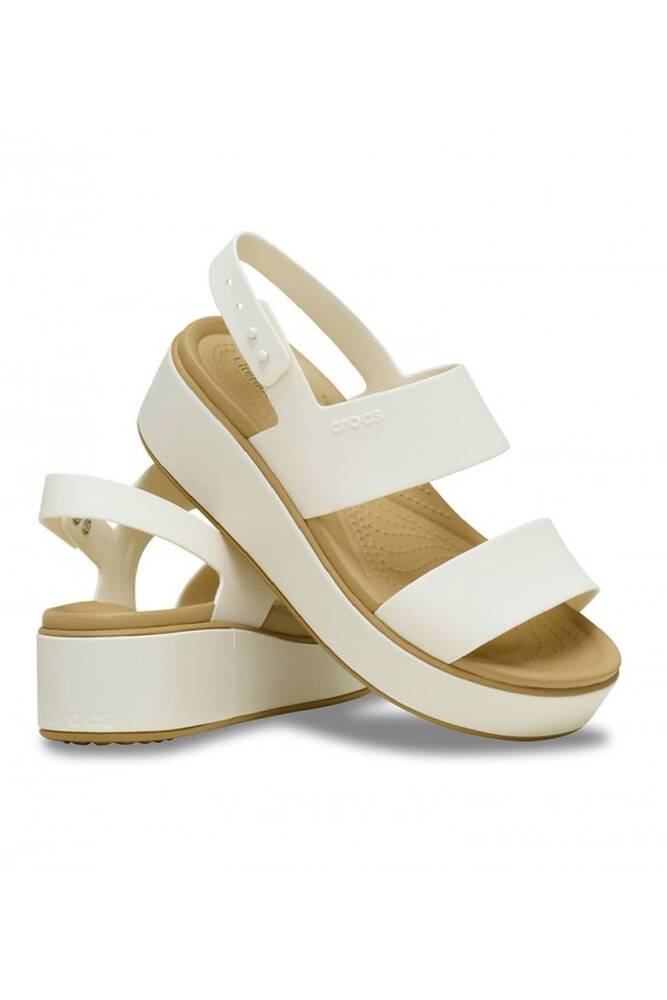 Kadın Brooklyn Matte Wrap Low Wedge Terlik 211802_00O Beyaz 