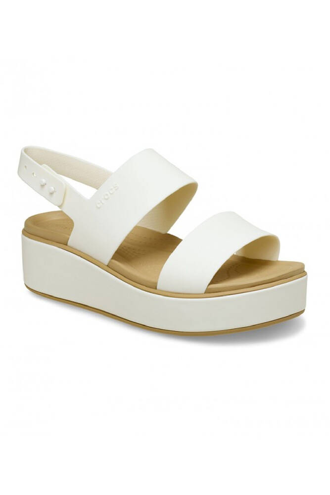 Kadın Brooklyn Matte Wrap Low Wedge Terlik 211802_00O Beyaz 