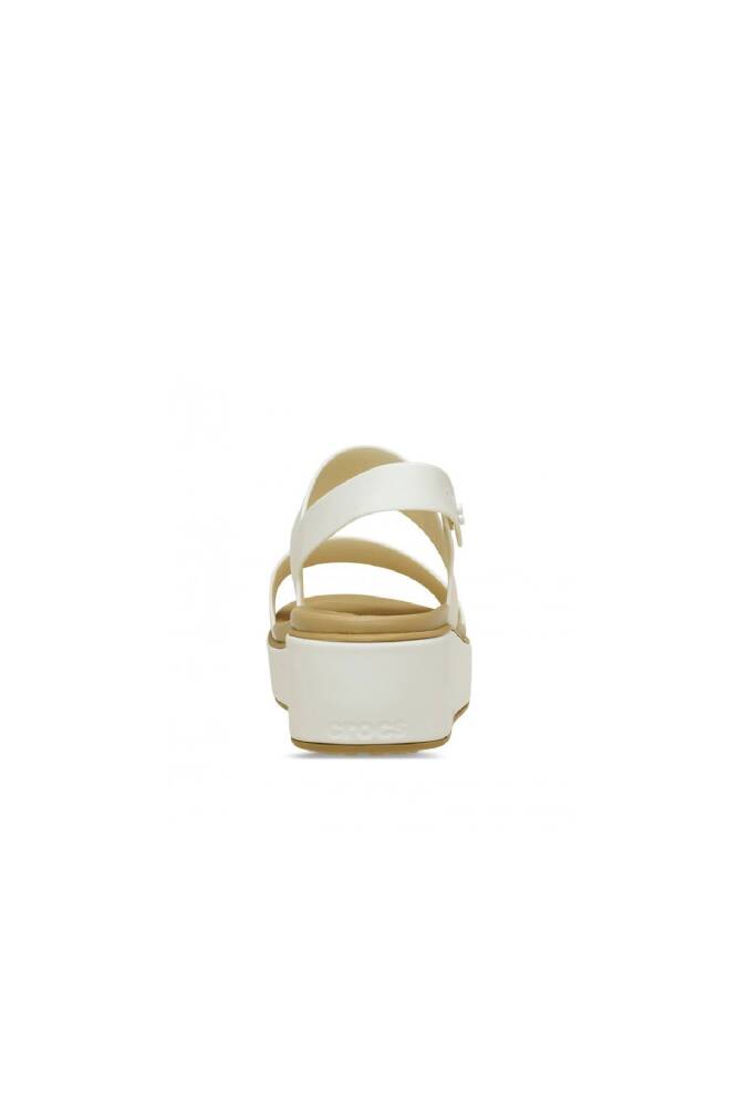 Kadın Brooklyn Matte Wrap Low Wedge Terlik 211802_00O Beyaz  - 7