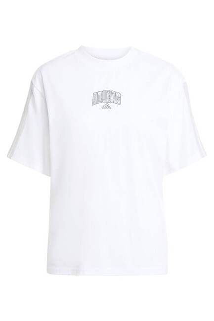 Kadın Camo Tişört JV8537 Beyaz - Thumbnail