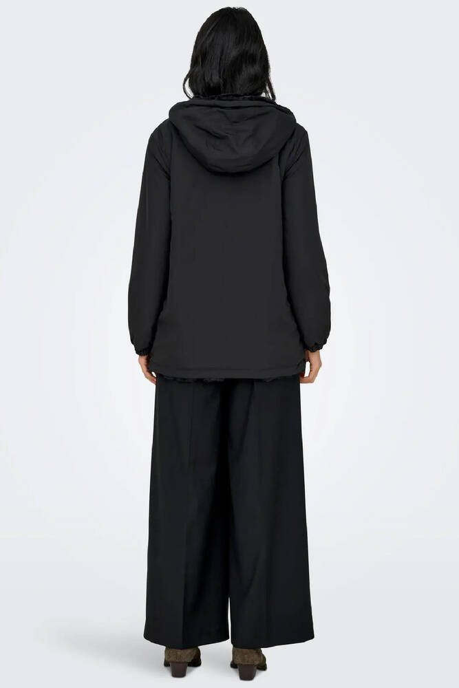 Kadın Candy Fermuarlı Kürk Mont 15312870 Siyah 