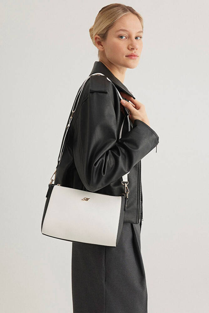 Kadın Çapraz Çanta 1912166-620 Beyaz 