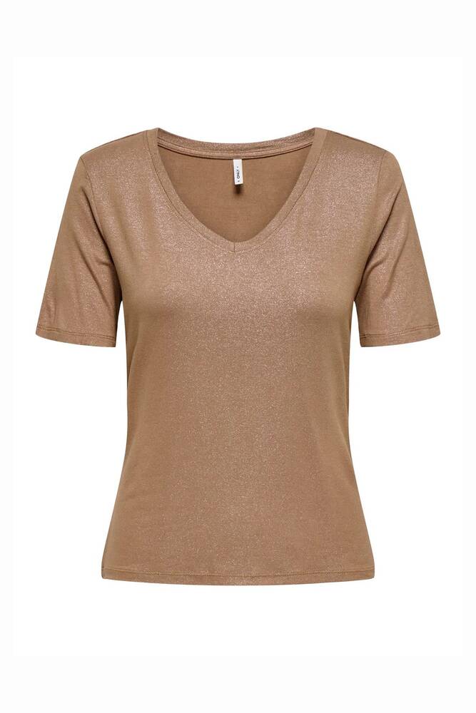 Kadın Carrıe Tişört 15367064 Kahve 