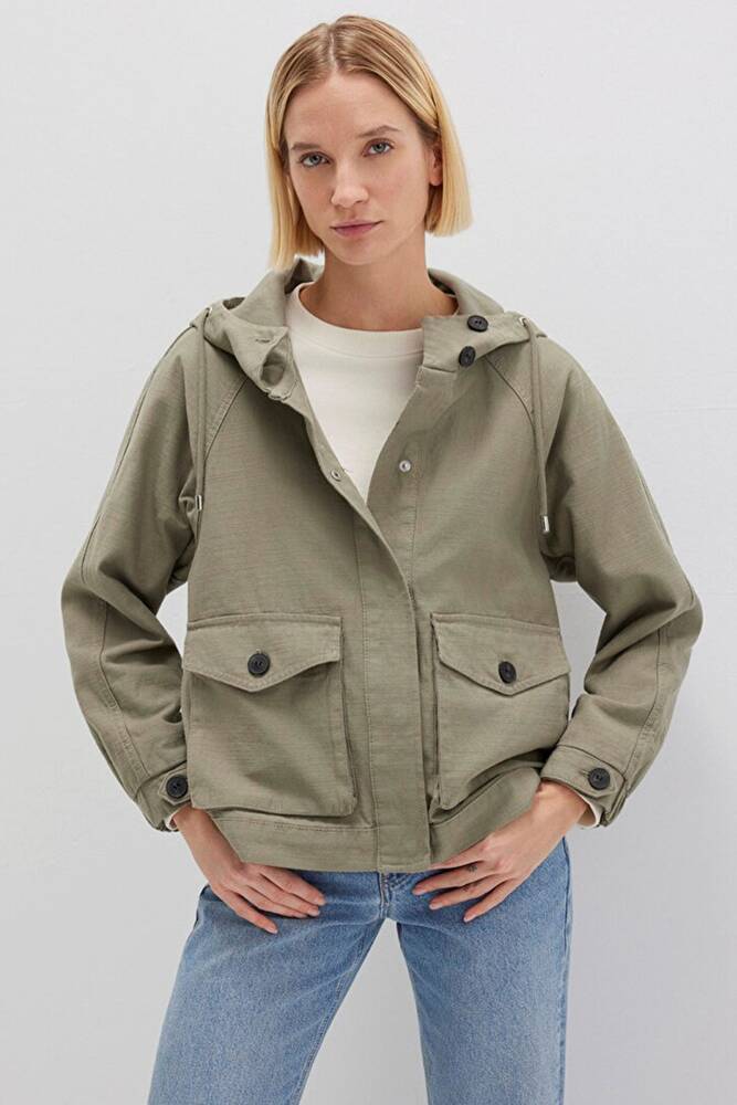 Kadın Ceket 1110625-71818 Haki 