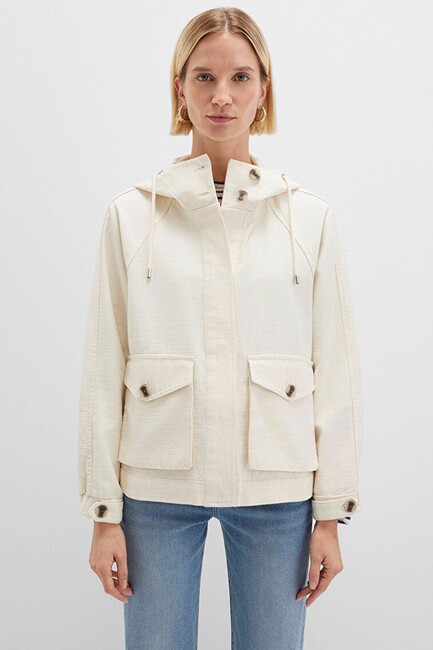 Kadın Ceket 1110625-89513 Ekru (3)