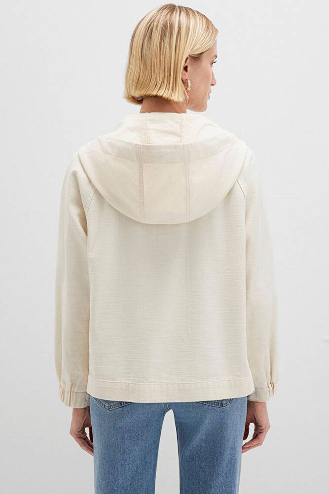 Kadın Ceket 1110625-89513 Ekru 