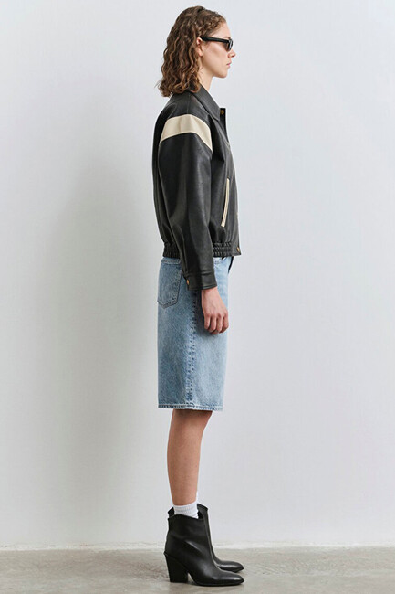 Kadın Ceket 1110727-900 Siyah - Thumbnail