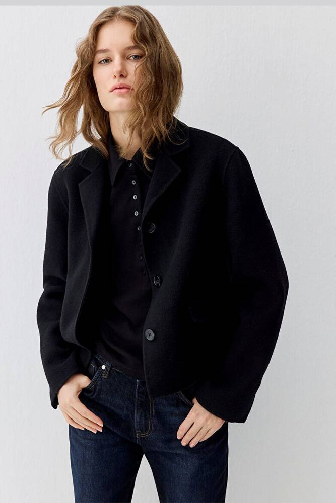 Kadın Ceket 1110733-900 Siyah 