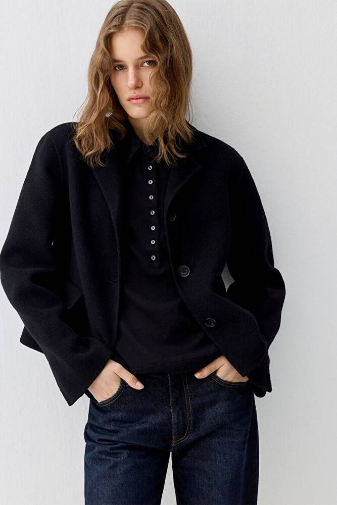 Kadın Ceket 1110733-900 Siyah 