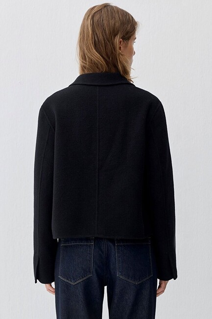 Kadın Ceket 1110733-900 Siyah - Thumbnail