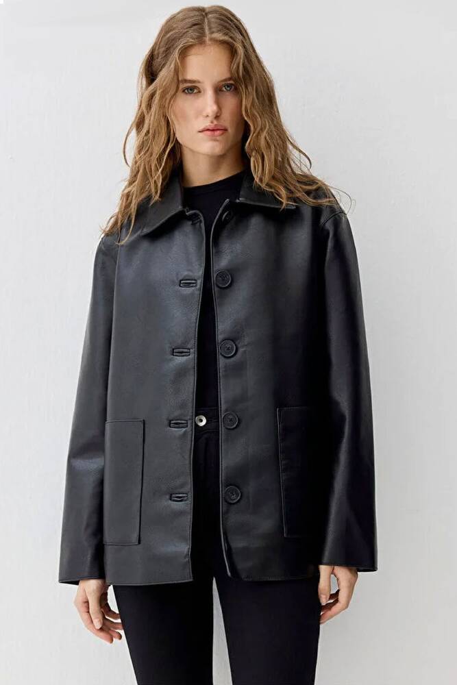 Kadın Ceket 1110734-900 Siyah 