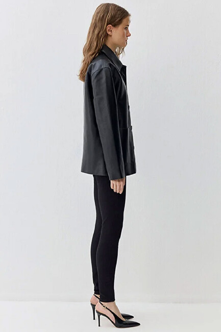 Kadın Ceket 1110734-900 Siyah - Thumbnail