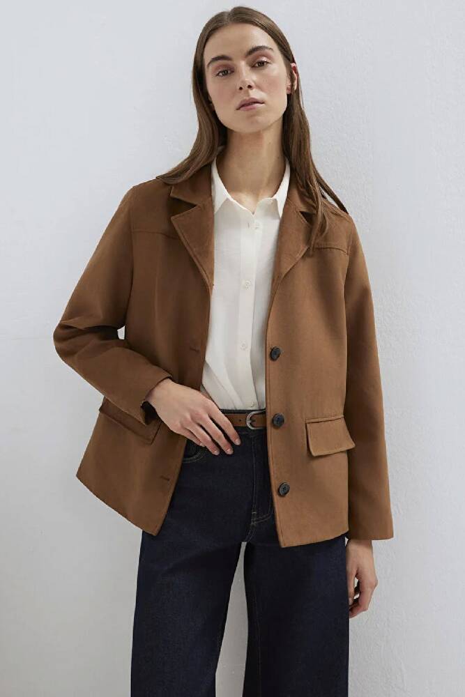 Kadın Ceket 1110817-70226 Kahve 