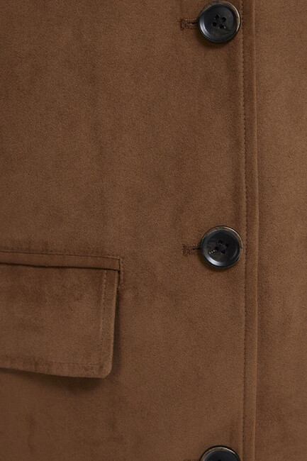 Kadın Ceket 1110817-70226 Kahve - Thumbnail