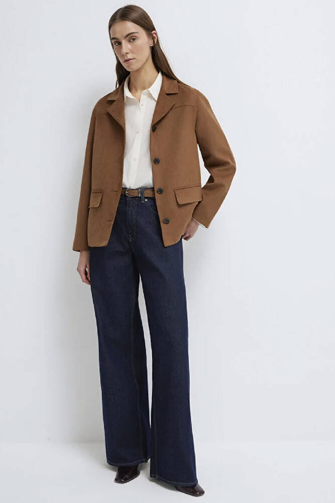 Kadın Ceket 1110817-70226 Kahve 