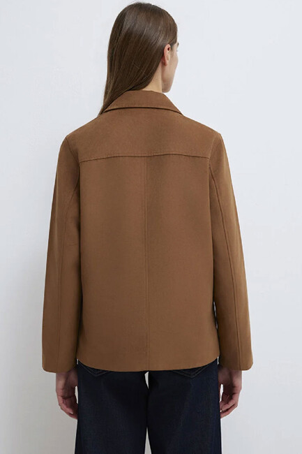 Kadın Ceket 1110817-70226 Kahve - Thumbnail