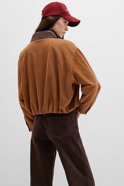 Kadın Ceket 1110842-70381 Kahve (2)