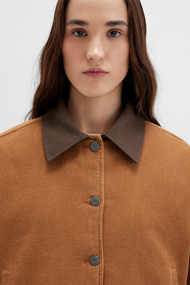 Kadın Ceket 1110842-70381 Kahve 